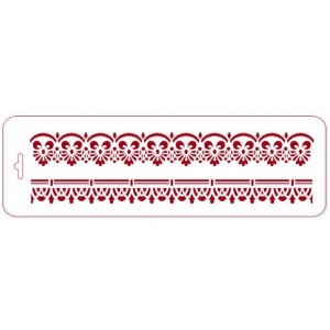 Трафарет Event Design бордюр ELGB-80, 10х32 см Трафарет Event Design бордюр ELGB-80, 10х32 см